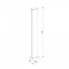 фото Ландшафтный светодиодный светильник Flat IP54 1538 TECHNO LED серый