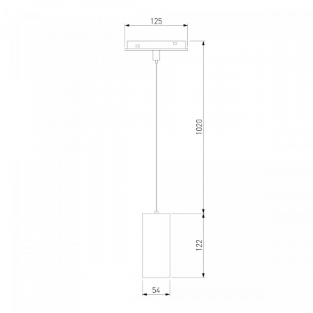 фото Slim Magnetic Трековый светильник 15W 4200K Amend чёрный 85520/01