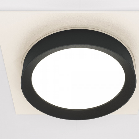 фото Встраиваемый светильник Maytoni Technical Hoop DL086-GX53-SQ-WB, белый