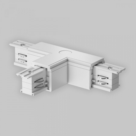 фото Коннектор Т-образный левый Trinity белый Maytoni Technical TRA005CT-31W-L