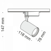 фото Трековый светильник Maytoni Technical Vuoro TR003-1-12W4K-W, белый