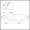 фото Белый Бра LED 5W 3000K 220V LIBRA LEDIO, арт. 5688/5WL