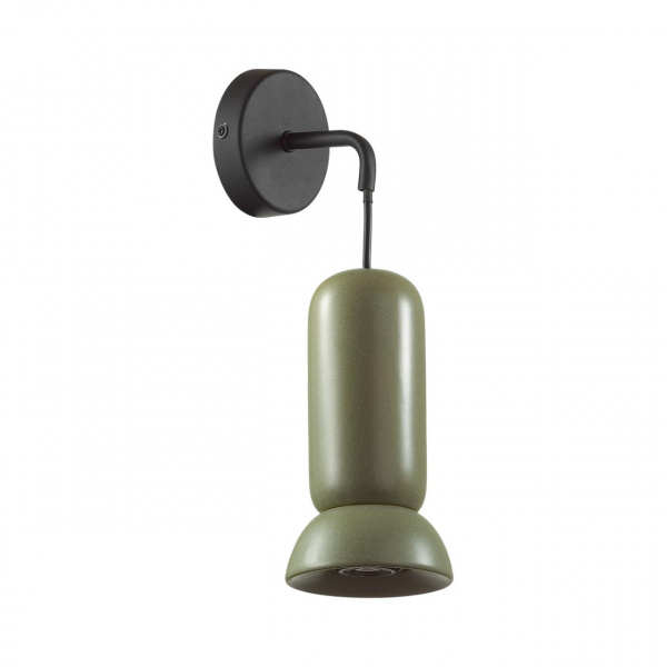 Черный/зеленый/металл/керамика Бра GU10 LED 4W KERAMA PENDANT, арт. 5054/1WB