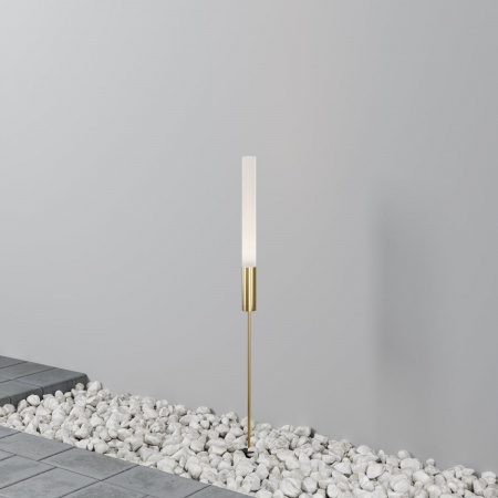 фото Ландшафтный светильник Maytoni Outdoor Flare O510FL-L3BS3K, латунь