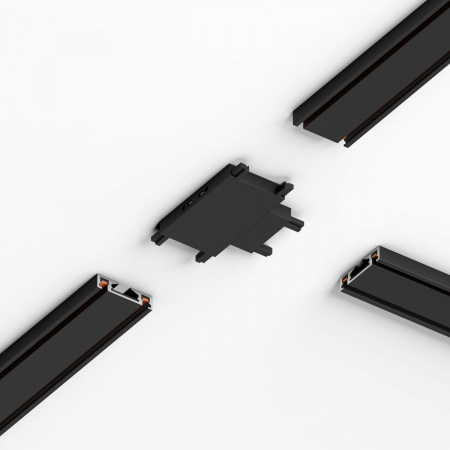 фото Коннектор для четырёхстороннего соединителя накладного шинопровода Flat Magnetic 85004/00