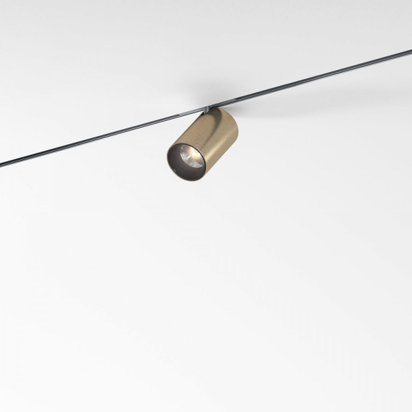 фото Mini Magnetic Трековый светильник 5W 3000K латунь/черный 85202/01
