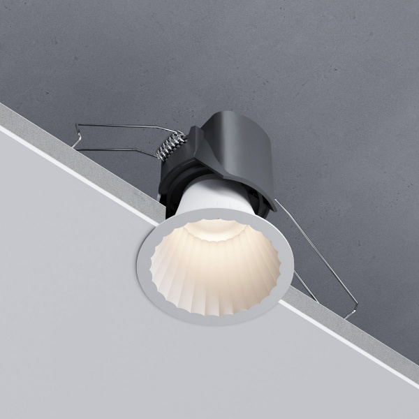 фото Светильник встраиваемый светодиодный Arco 12W 3000K белый IP44 15274/LED