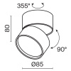 фото Потолочный светильник Maytoni Technical Onda C024CL-12W2.7K-W-1, белый