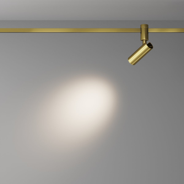 фото Трековый светильник Maytoni Technical Focus Led TR144-1-5W3K-W-BS, латунь