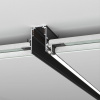 Slim Magnetic Шинопровод встраиваемый с местом под светодиодную ленту чёрный (2м) 85132/00