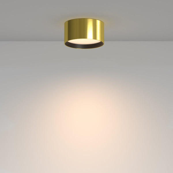 фото Потолочный светильник Maytoni Technical Glare C091CL-12W3K-BS, латунь