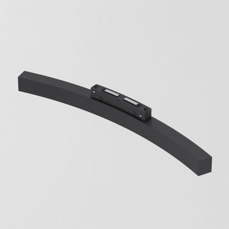 фото Slim Magnetic Трековый светильник для радиусного шинопровода 12W 4200K Intenso чёрный Ø 1200мм 85186/01