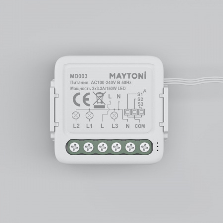 фото Выключатель Maytoni MD003, белый