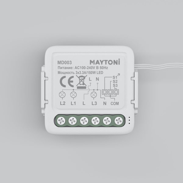 фото Выключатель Maytoni MD003, белый