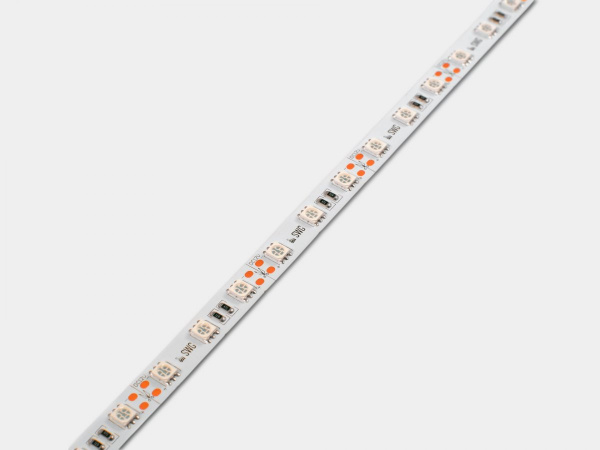 фото Светодиодная лента 5050, 60 LED/м, 14,4 Вт/м, 12В, IP20, Цвет: Желтый, SWG560-12-14.4-Y-M, катушка 5 м