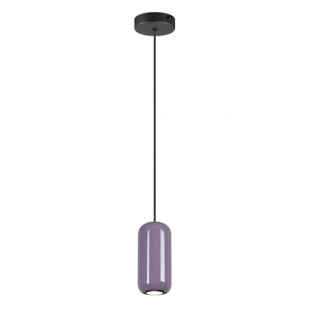 фото Черный/сиреневый/металл Подвес GU10 LED 4W OVALI PENDANT, арт. 5053/1