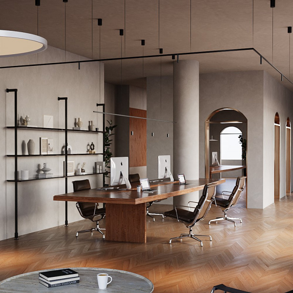 фото Светильник Maytoni Technical Focus LED C103CL-5W3-6K-BS, латунь