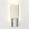 фото Хром полированный/металл/стекло Настенный св-к IP20 LED 5W 261Лм 3000K RICCI HIGHTECH, арт. 4363/5WL