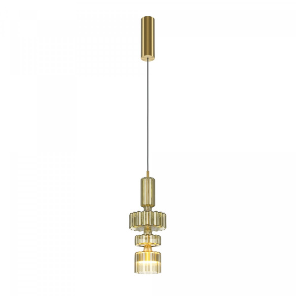 Подвесной светильник Maytoni Level MOD253PL-L18BS3K3, латунь