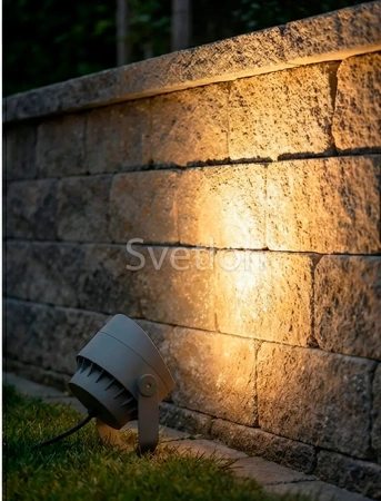 фото Прожектор LED 3000К G5618 18W 15 ° IP65 темно-серый