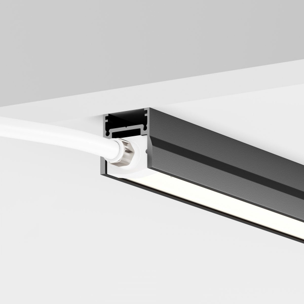 фото Токоведущий светильник для уличной трековой систем Maytoni Outdoor O-TR001-LL-L20W3K, белый
