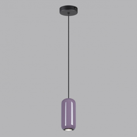 фото Черный/сиреневый/металл Подвес GU10 LED 4W OVALI PENDANT, арт. 5053/1