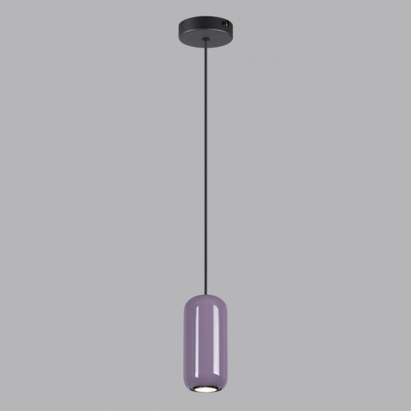 фото Черный/сиреневый/металл Подвес GU10 LED 4W OVALI PENDANT, арт. 5053/1