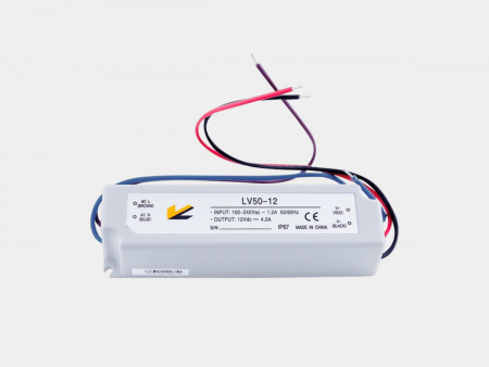 фото Блок питания SWG для светодиодных лент IP 67 пластик 50 W, 12V, LV-50-12