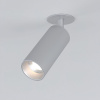 Встраиваемый поворотный светодиодный светильник Diffe 25052/LED, серый