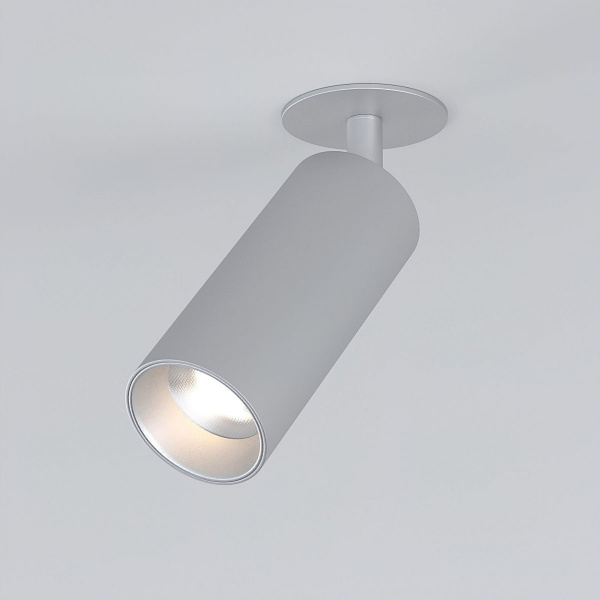 Встраиваемый поворотный светодиодный светильник Diffe 25052/LED, серый