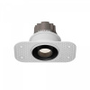 Встраиваемый светильник Maytoni Technical Dip T DL128-10W4K-TRS-B, черный