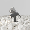 фото Ландшафтный светильник Maytoni Outdoor Bern O050FL-L2GF3K, графит