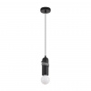 Черный, металл/бетон Подвес E27 LED 10W 220V TESLA ECO, арт. 8364/1A