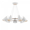 Люстра Freya Falke FR8001PL-07WG, белый с золотом