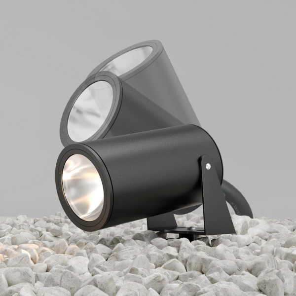 фото Ландшафтный светильник Maytoni Outdoor Bern O050FL-L30GF3K, графит