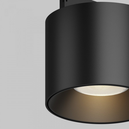 фото Трековый светильник Maytoni Technical Alfa S TR188-1-5W3K-M-B, черный
