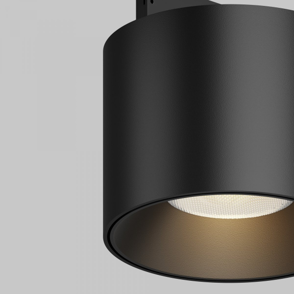 фото Трековый светильник Maytoni Technical Alfa S TR188-1-5W3K-M-B, черный