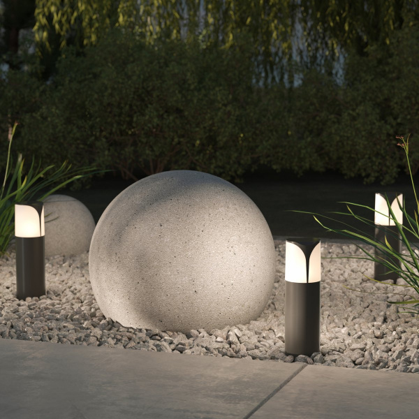 фото Ландшафтный светильник Maytoni Outdoor Piccadilly O017FL-01B, черный