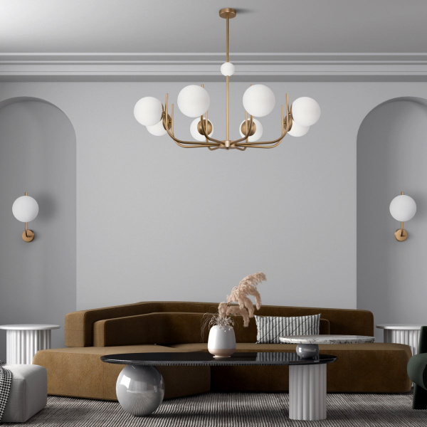 фото Подвесной светильник Maytoni Rendez-vous MOD109PL-08BS, бронза