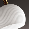 фото Белый/бронзовый Подвес E27 60W RUNGA PENDANT, арт. 4767/1