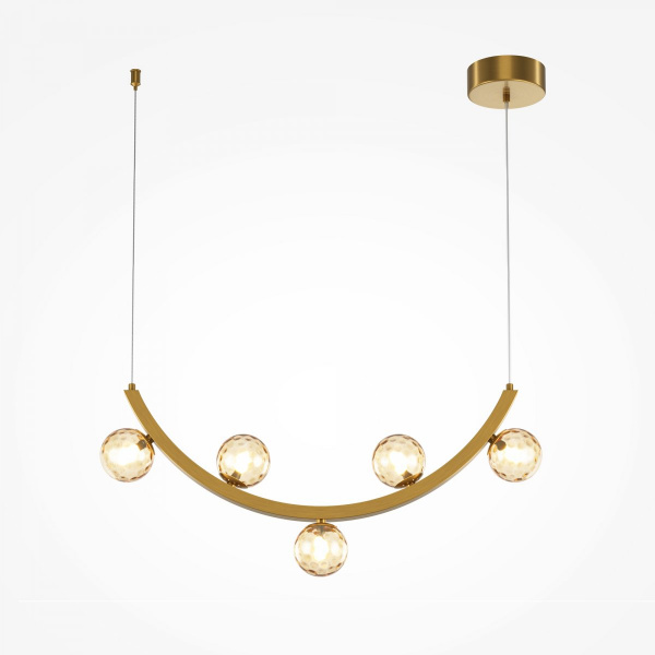 фото Подвесной светильник Maytoni Ambre MOD331PL-L12BS3K, латунь