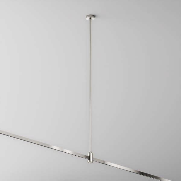 фото Крепление потолочное Длинное / Long одинарное 760мм Flarity платина Maytoni Technical TRA159C-SL1-PT