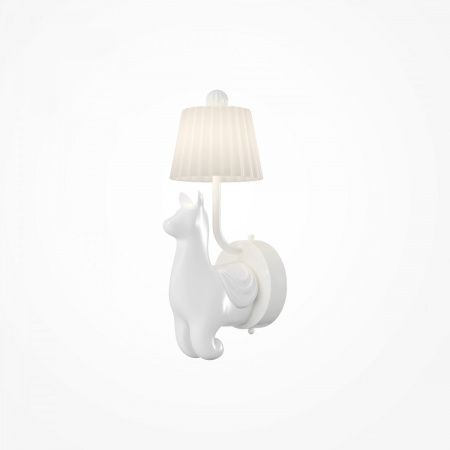 фото Бра Maytoni Senor Alpaca MOD377WL-L6W3K, белый