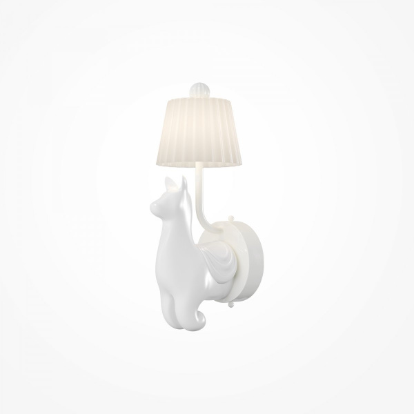 фото Бра Maytoni Senor Alpaca MOD377WL-L6W3K, белый