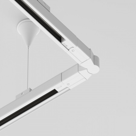 фото Коннектор поворотный шарнирный Trinity белый Maytoni Technical TRA005CS-31W