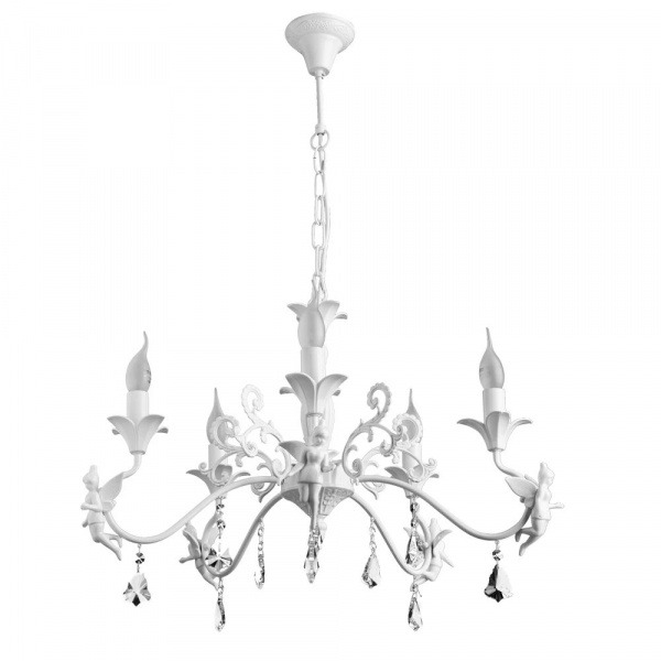 Подвесная люстра Arte Lamp ANGELINA A5349LM-5WH