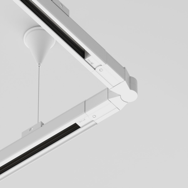 фото Коннектор поворотный шарнирный Trinity белый Maytoni Technical TRA005CS-31W
