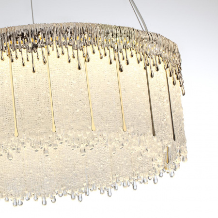 фото Золотой/стекло Люстра LED 60W 3700K 4968Лм CLEO L-VISION, арт. 5091/60L