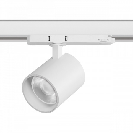 фото Светильник для трековой системы Quattro LED 35W 36G с адаптером Alta Base, белый Lightstar A5436QT36G