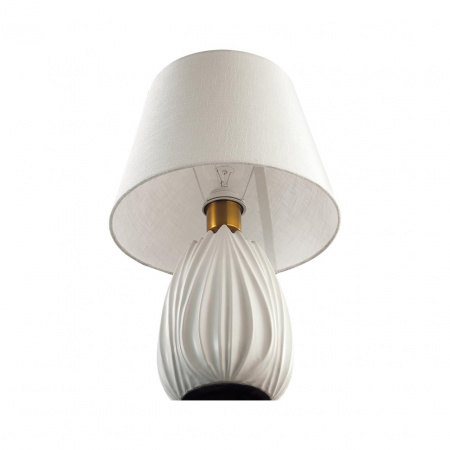 фото Белый, керамика/текстиль Настольная лампа E27 1*60W 220V SONA COMFI, арт. 8121/1T